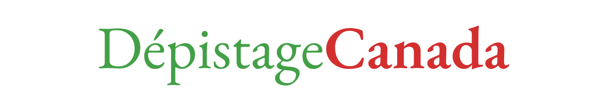 dépistage canada logo vert